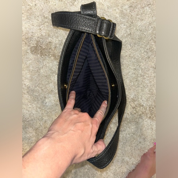 Vintage Coach Sonoma Pocket Zip Natural Grain Handbag - Picture 6 of 10